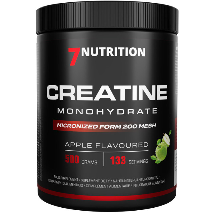 Creatine Monohydrate 500g, 7Nutrition - wspomaga procesy anaboliczne!