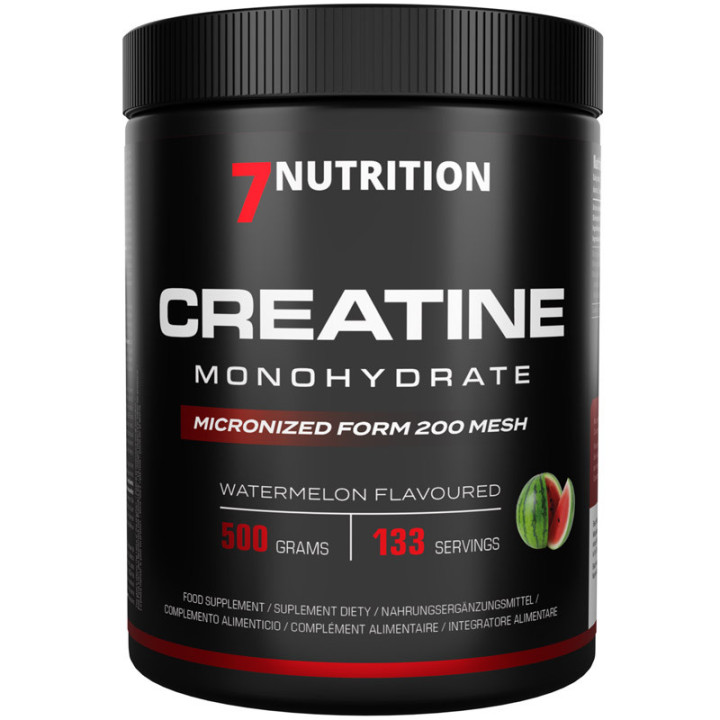 Creatine Monohydrate 500g, 7Nutrition - wspomaga procesy anaboliczne!