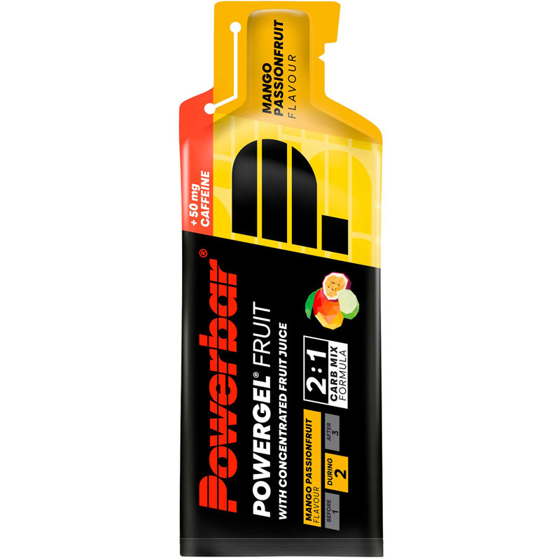 PowerBar PowerGel Fruit 41g ZEL ENERGETYCZNY Z KOFEINA