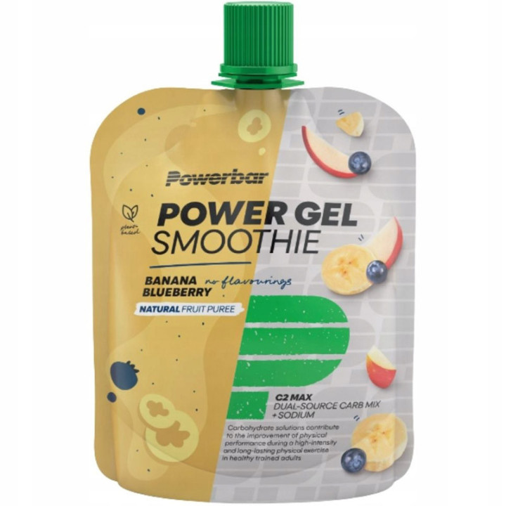 Power Gel Smoothie 90g, PowerBar – szybko wchłaniające się węglowodany podczas treningu czy zawodów!