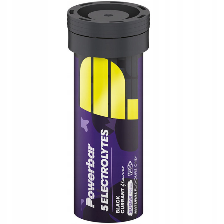 5Electrolytes 10 tabletek, PowerBar - zestaw pięciu najważniejszych elektrolitów w tabletkach musujących!