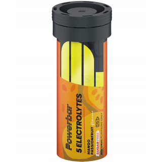 5Electrolytes 10 tabletek, PowerBar - zestaw pięciu najważniejszych elektrolitów w tabletkach musujących!