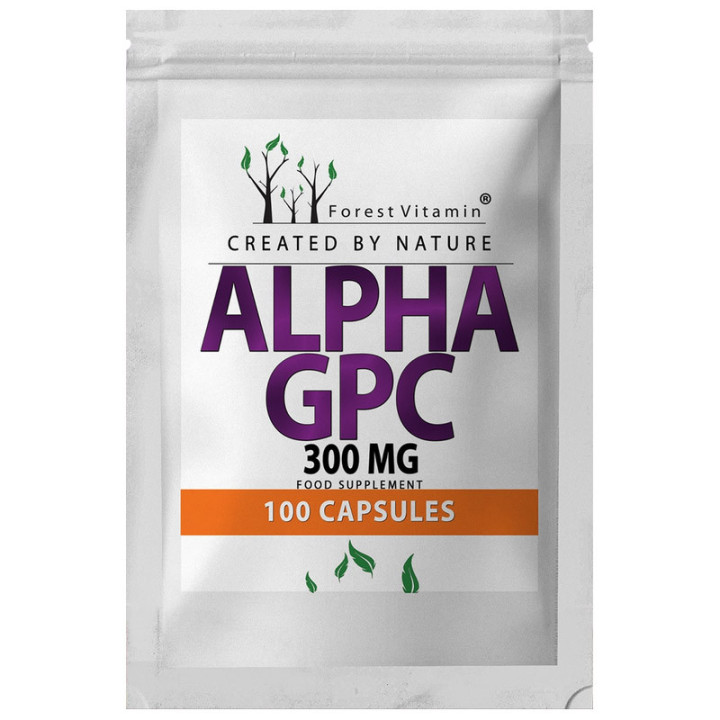 Alpha GPC 300mg 100, Forest Vitamin – korzyści dla układu nerwowego!
