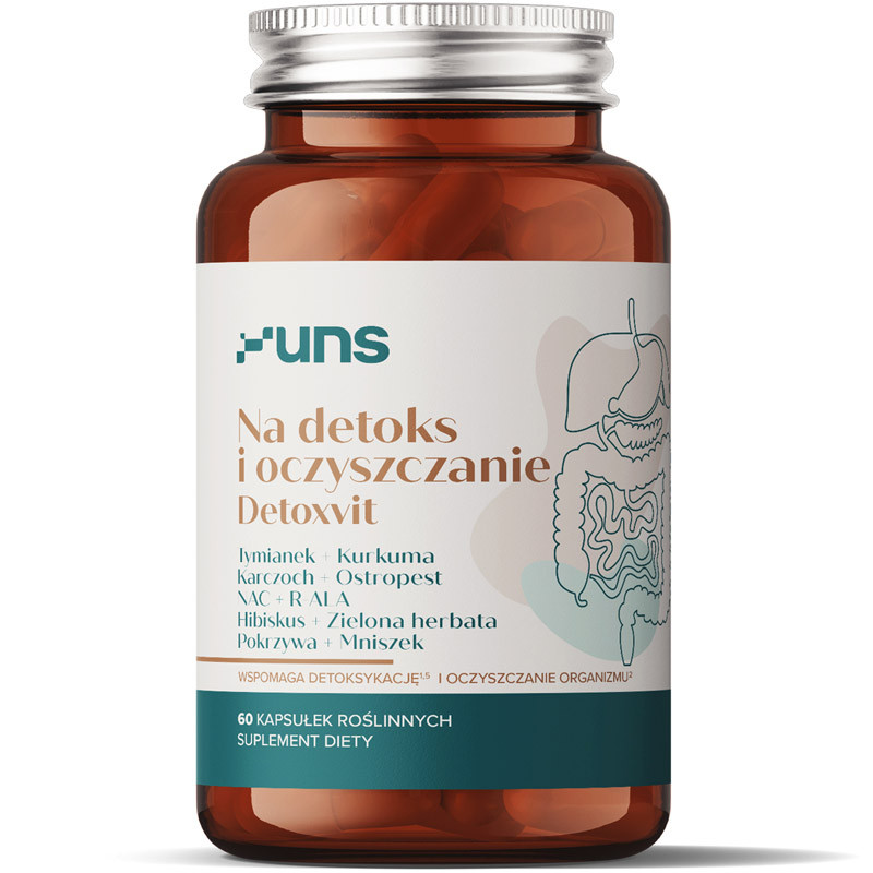 UNS Na Detoks i Oczyszczanie Detoxvit 60vegcaps