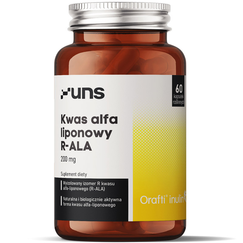 UNS Kwas Alfa Liponowy R-Ala 200mg 60vegcaps