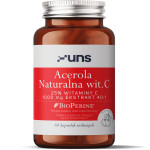 UNS Acerola Naturalna Wit. C 25% Witaminy C 1000mg Ekstrakt 40:1 60vegcaps