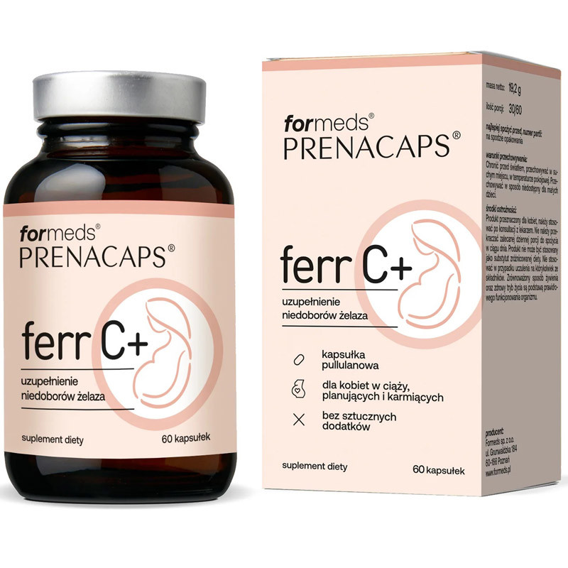 FORMEDS Prenacaps Ferr C+ 60caps