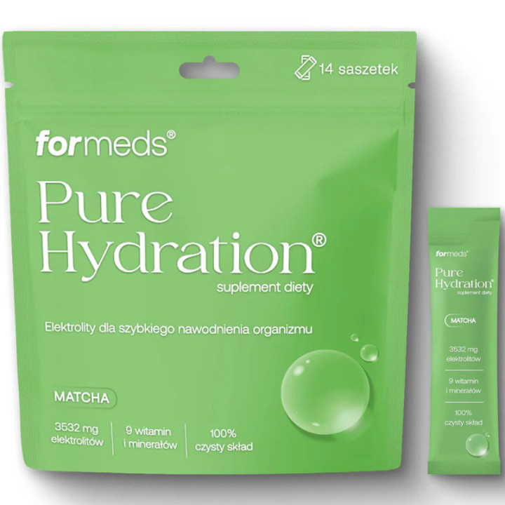 Pure Hydration 14 saszetek, ForMeds – nawodnienie elektrolitowe!