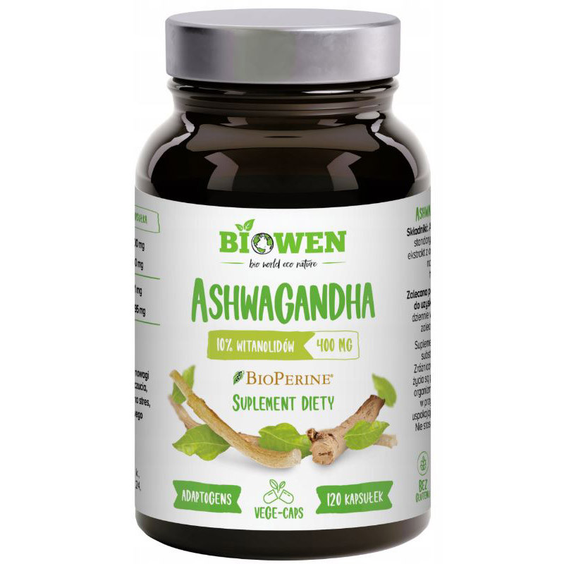 BIOWEN Ashwagandha 400mg 120vegcaps