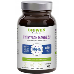 BIOWEN Cytrynian Magnezu...