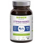 BIOWEN Cytrynian Magnezu 825mg 100vegcaps
