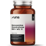 UNS Glukozamina Chondroityna MSM+Wit. C 90vegcaps