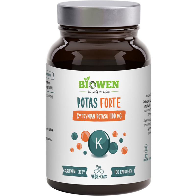 BIOWEN Potas Forte 1100mg 100vegcaps