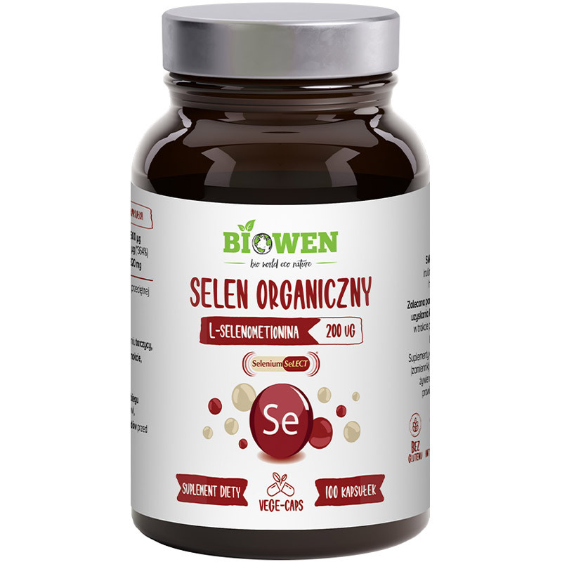 BIOWEN Selen Organiczny 100vegcaps
