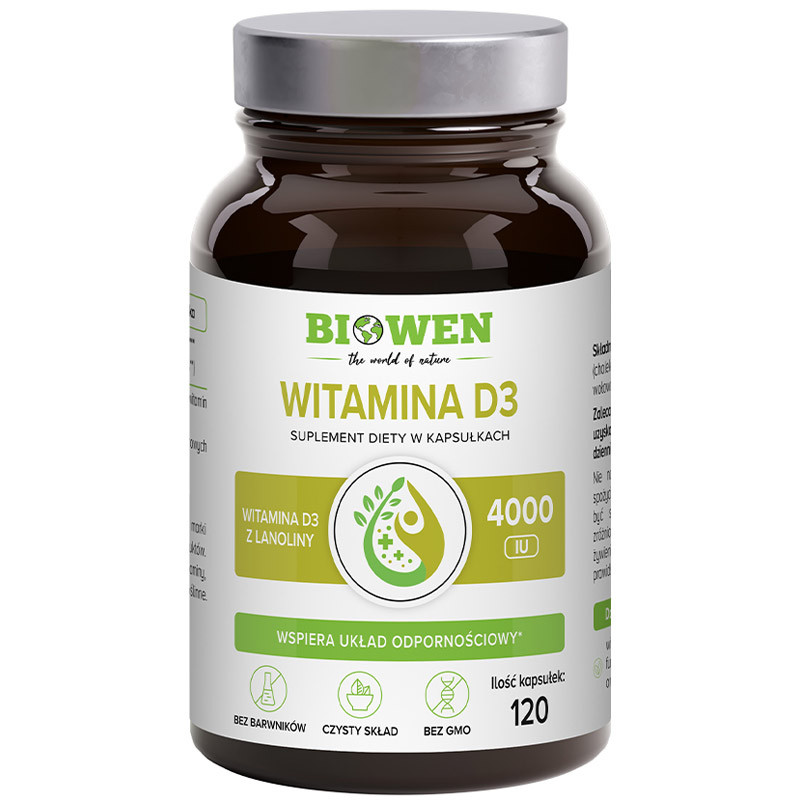 BIOWEN Witamina D3 120caps
