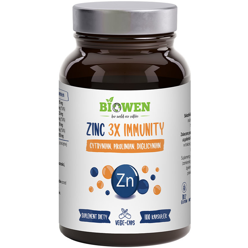 BIOWEN Zinc 3X Immunity 100vegcaps