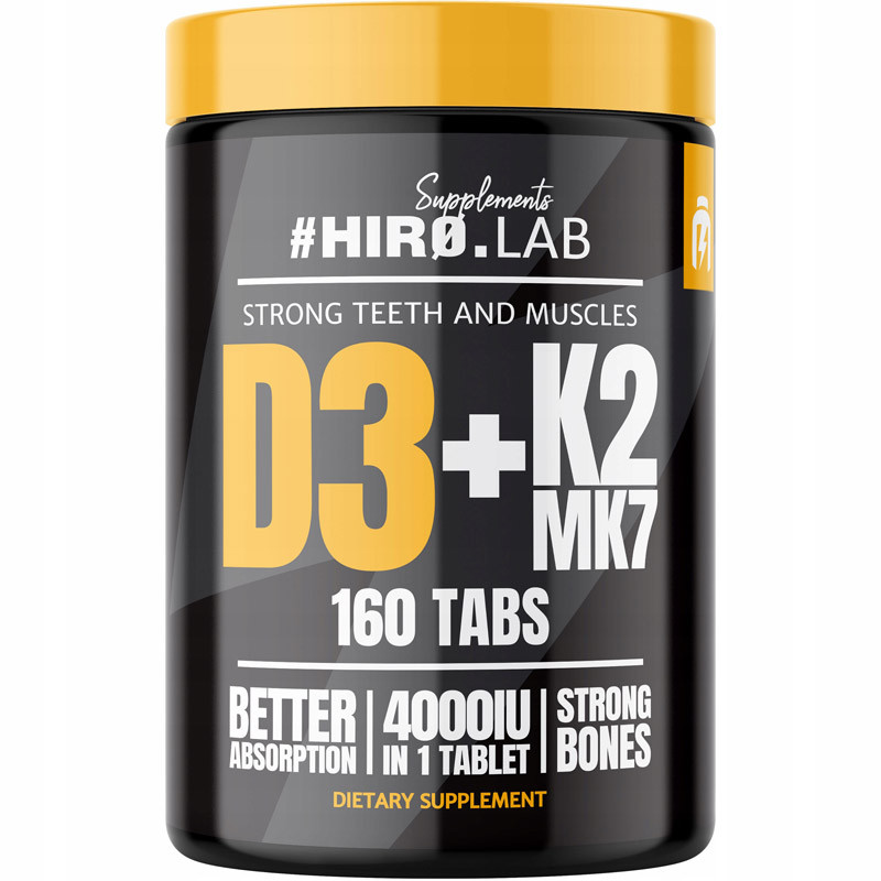 HIRO.LAB D3+K2MK7 160tabs