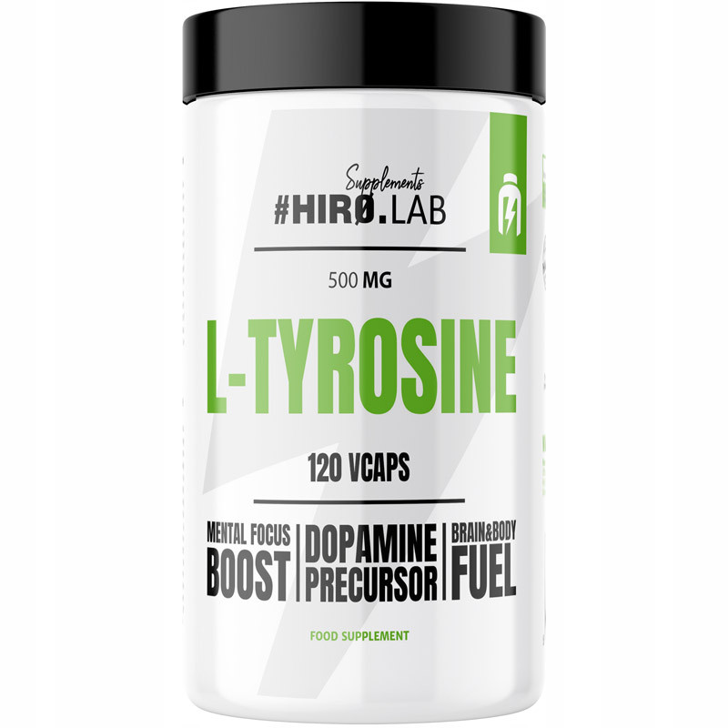HIRO.LAB L-Tyrosine 500mg 120vegcaps