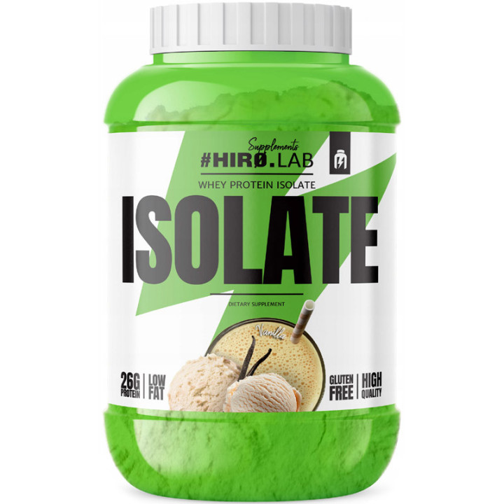 Whey Protein Isolate 1800g, Hiro.Lab – czysty izolat białka serwatki!