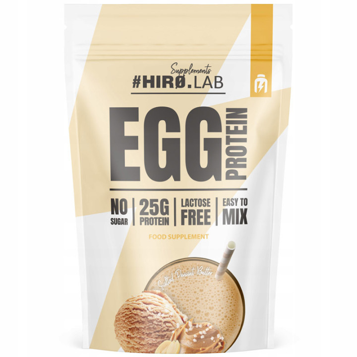 Egg Protein 750g, Hiro.Lab – dla maksymalnej jakości odżywienia mięśni