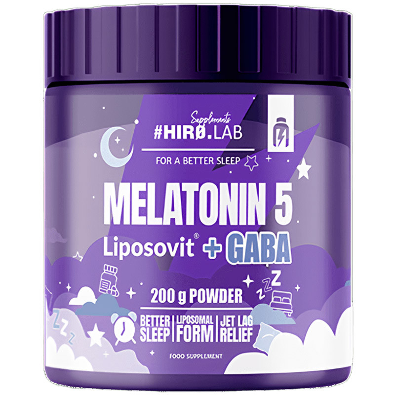 HIRO.LAB Melatonin 5 Liposovit+GABA 200g
