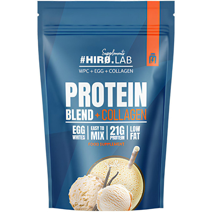 Protein Blend+Collagen 750g, Hiro.Lab – źródło białka i kolagenu!