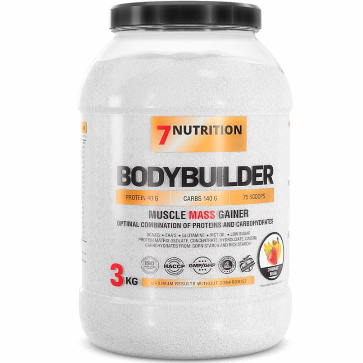 Bodybuilder 3000g,7Nutrition – kompleksowe wsparcie masy i regeneracji