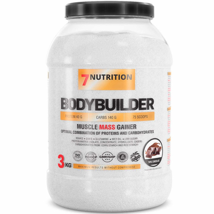 Bodybuilder 3000g,7Nutrition – kompleksowe wsparcie masy i regeneracji