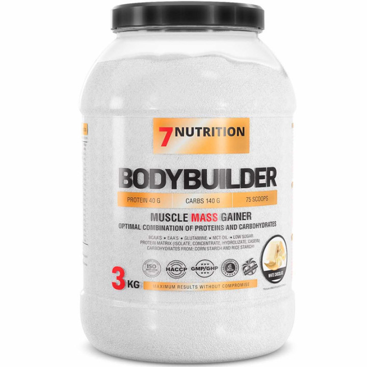 Bodybuilder 3000g,7Nutrition – kompleksowe wsparcie masy i regeneracji