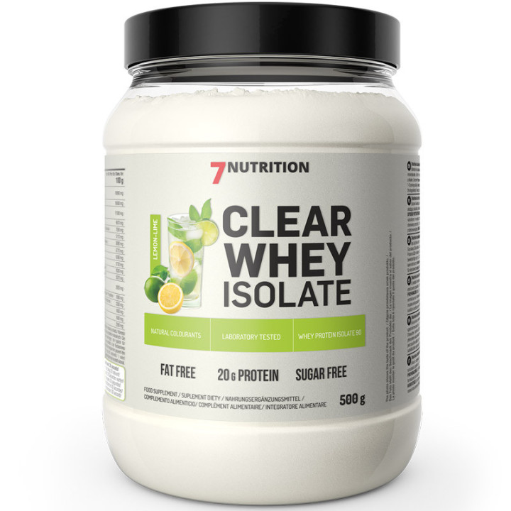 Clear Whey Isolate 500g, 7Nutrition – ultraczysty izolat białka!