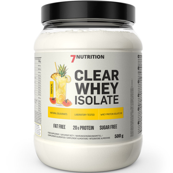 Clear Whey Isolate 500g, 7Nutrition – ultraczysty izolat białka!