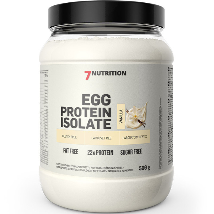 EGG Protein Isolate 500g, 7Nutrition – izolat białka jaja kurzego!