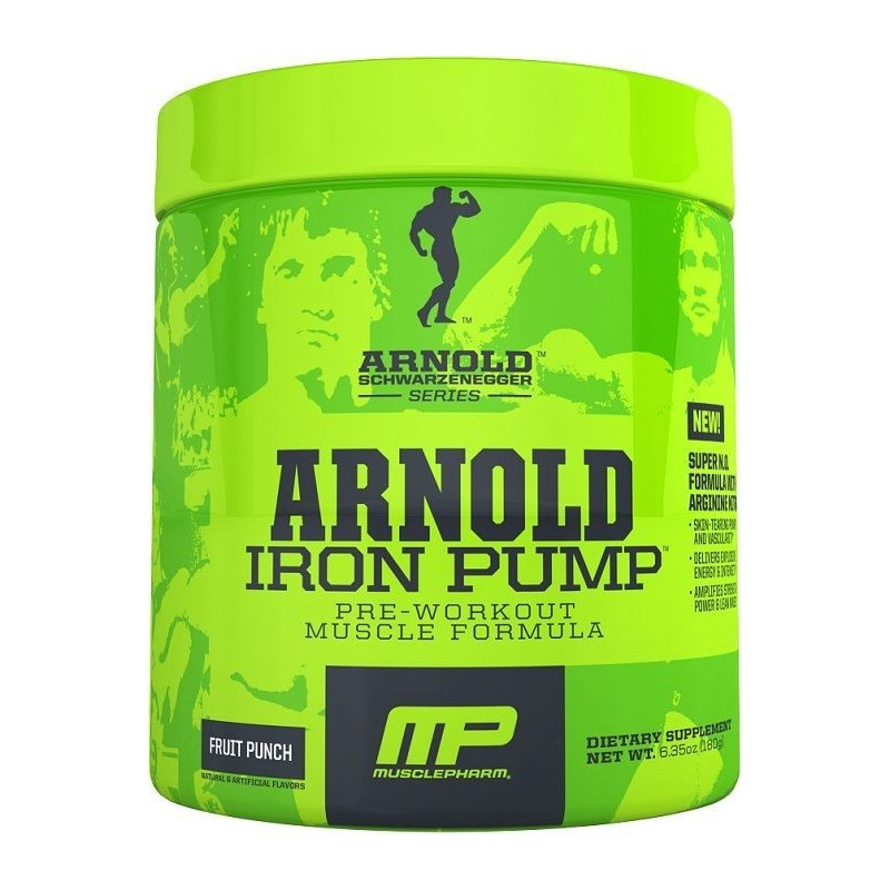 MUSCLE PHARM  Arnold Schwarzenegger Series Iron Pump 180g