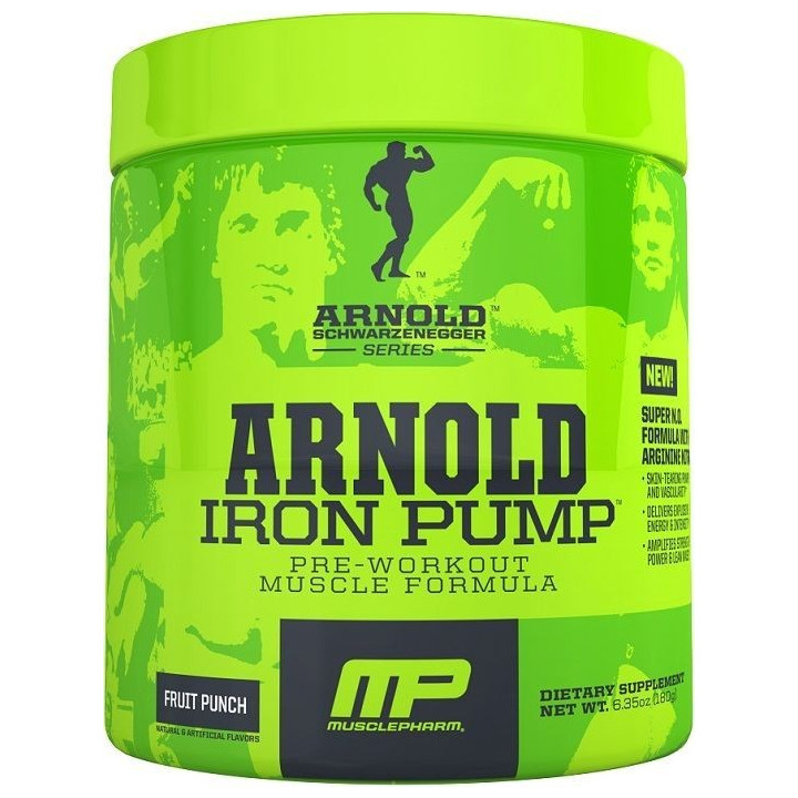 MUSCLE PHARM  Arnold Schwarzenegger Series Iron Pump 180g