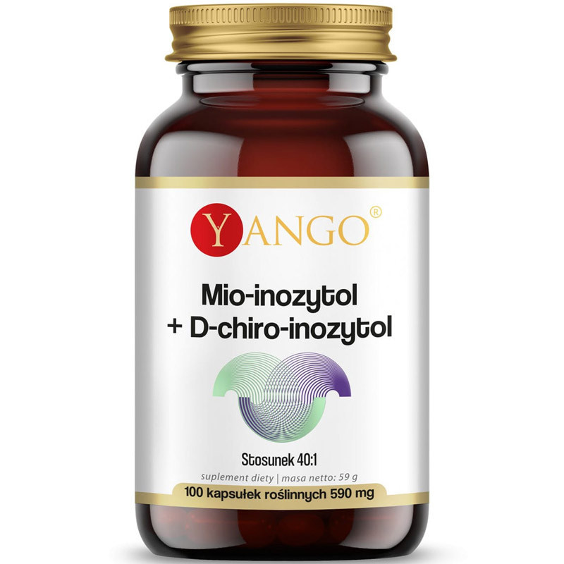 YANGO Mio-Inozytol+D-Chiro-Inozytol 100vegcaps