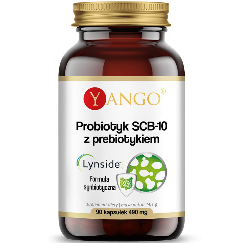 YANGO Probiotyk SCB-10 Z Prebiotykiem 90vegcaps