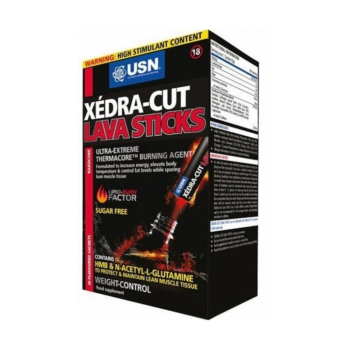 USN Xedra-Cut Lava Sticks 20sasz po 5 g