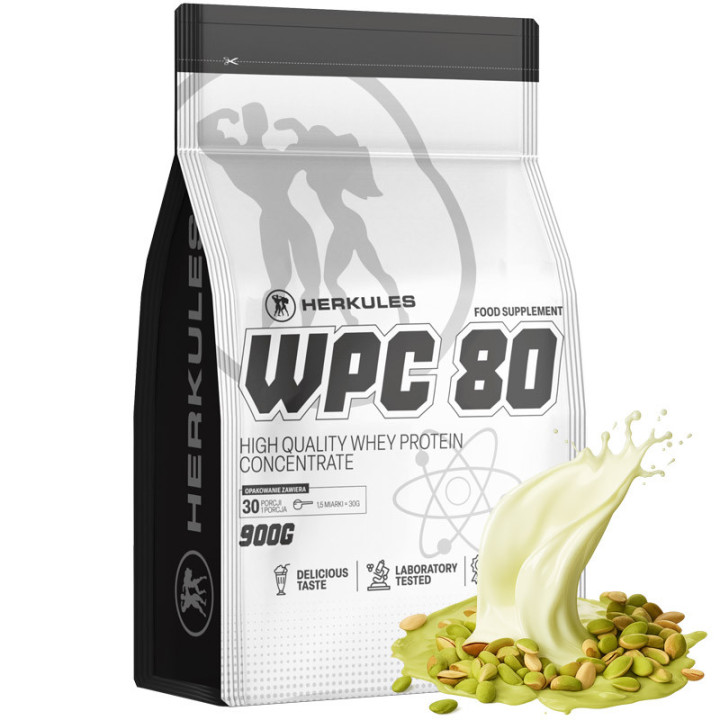 WPC 80 900g, Herkules – najwyższej jakości koncentrat serwatkowy!