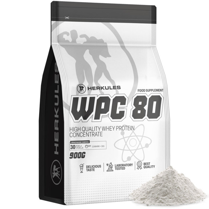 WPC 80 900g, Herkules – najwyższej jakości koncentrat serwatkowy!