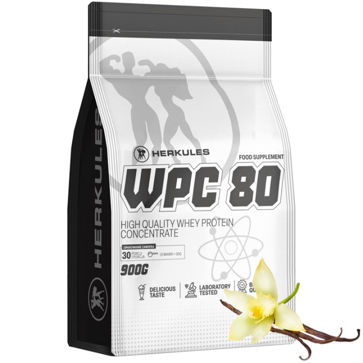WPC 80 900g, Herkules – najwyższej jakości koncentrat serwatkowy!