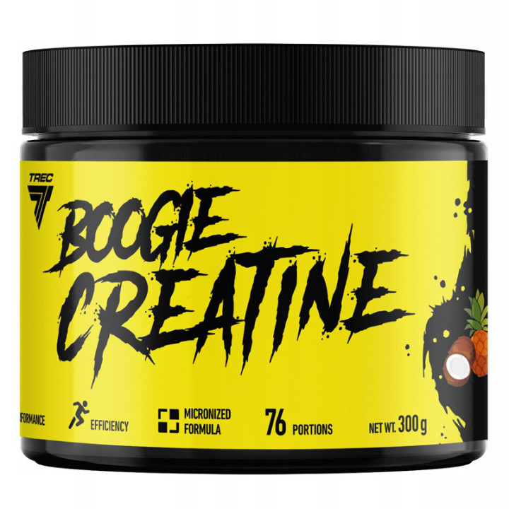 Boogie Creatine 300g, Trec - zwiększ swoją siłę, przekrocz granice!