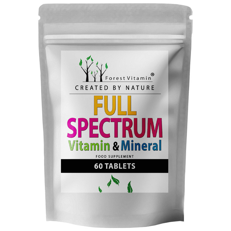 FOREST VITAMIN Full Spectrum Vitamin&Mineral 60tabs
