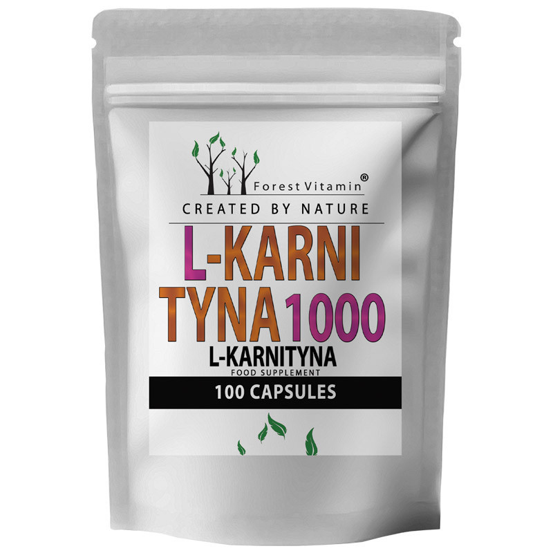 FOREST VITAMIN L-Karnityna 1000 100caps