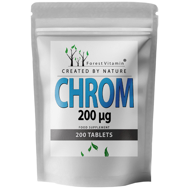 FOREST VITAMIN Chromium Picolinate 200ug 200tabs