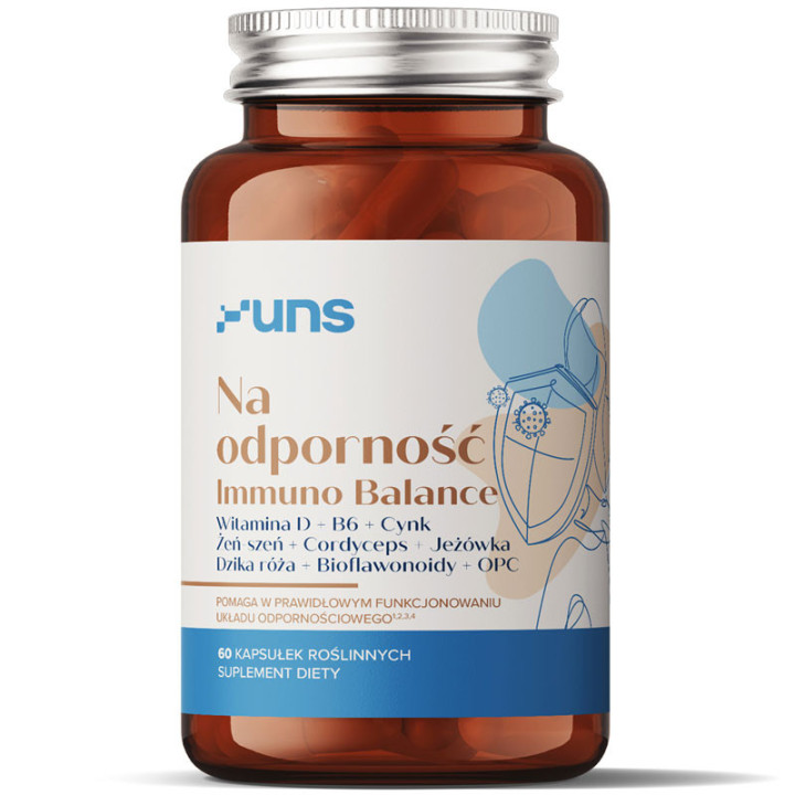 Na Odporność Immuno Balance 60caps, UNS – wsparcie odporności!