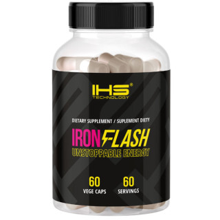 Iron Flash 60 kapsułek, od IHS - wsparcie metabolizmu, redukcji!