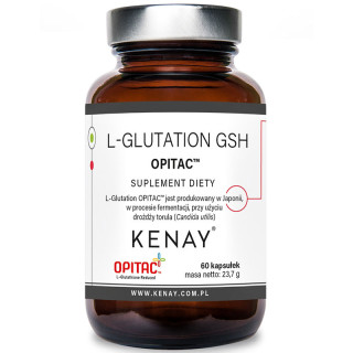 L-Glutation GSH Opitac 60 kapsułek, Kenay – świetny antyoksydant!