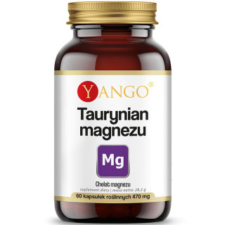 Taurynian Magnezu 60 kapsułek, Yango – na pracę układu nerwowego!