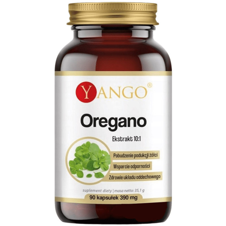 Oregano 90 kapsułek, Yango – siła natury zamknięta w kapsułce!