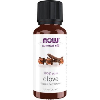 Essential Oils 100% Pure Clove Oil 30ml, NOW - intensywny aromat!